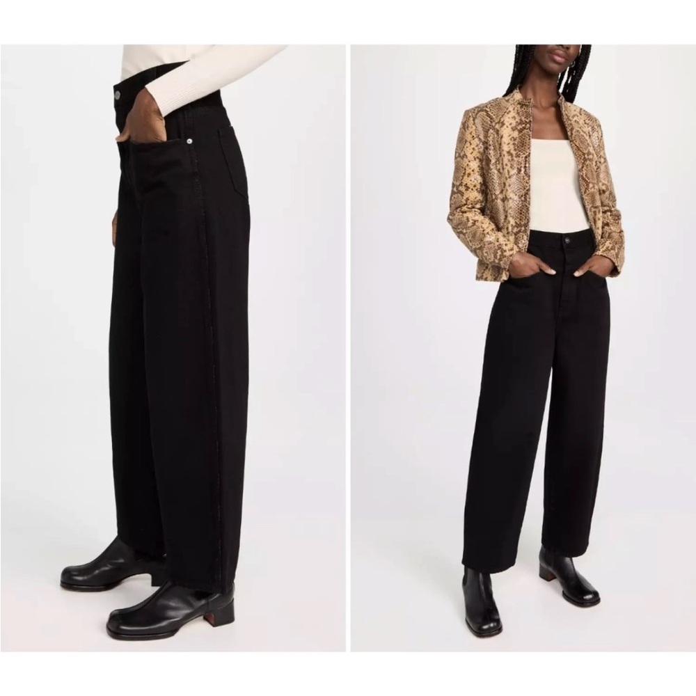 KHAITE Elegant Black Trousers